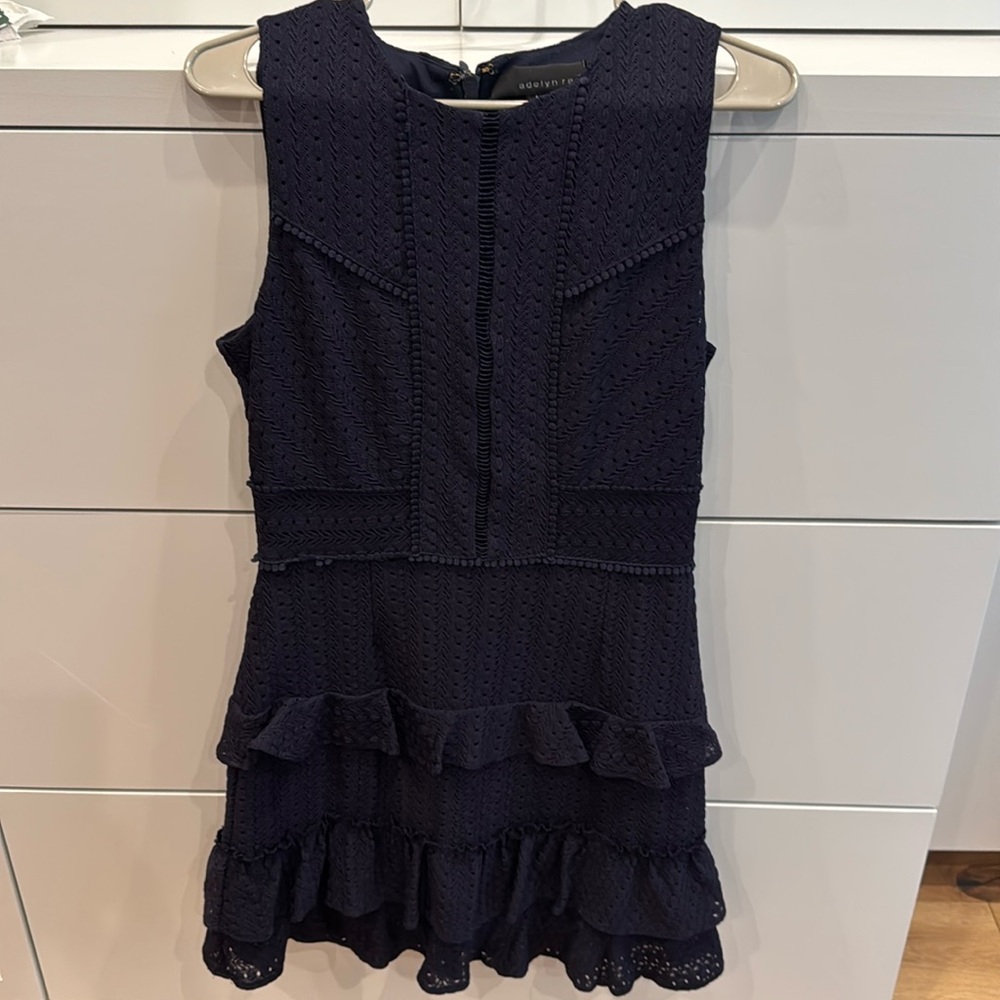 Adelyn Rae Navy Dress Size Medium